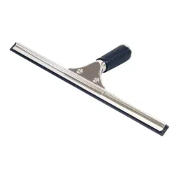 GENERIC Window Wiper Stainless Steel 35 cm with Plastic Handle, Silver & Black (Pack of 5 Pcs)-image-73