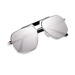 Arzonai Unisex Black UV Protected Lens Plastic Sunglasses-image-93