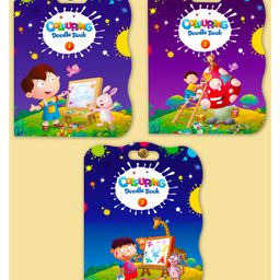 Colouring Doodle Book Combo Level 1 Pack of 3 - English-16