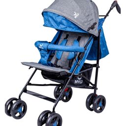 Mylo Baby Vista Ultra-Light Stroller 360 degree Front wheel Swivel function - Blue Grey-image-21