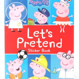 Peppa Pig Lets Pretend Sticker Book - English-16