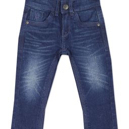 US Polo Assn Cotton Full Length Jeans Solid Colour - Dark Blue-image-77