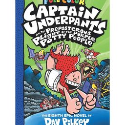 Captain Underpants 08: The Preposterous Plight Of The Purple Potty People-Colour Edition - English-14