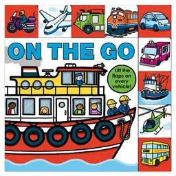pan macmillan india Lift-The-Flap Tab: On The Go Board Book by Roger Priddy - English-picture-35