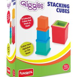 Giggles Stacking Cubes - 8 Cubes-1