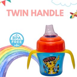 Adore Sigma Soft Spout Sipper with Twin Handle -150 ml- Surfer image 3