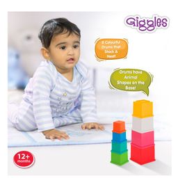 Giggles Stacking Cubes - 8 Cubes image 4