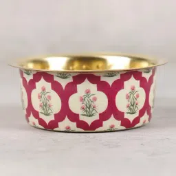 india circus by krsnaa mehta India Circus By Krshna Mehta Multi Brass Printed Coffee Tea Cup Tumbler image 5