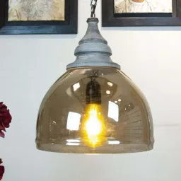 Kapoor E Illuminations Round Transparent Pendant Light - Set of 1-image-20