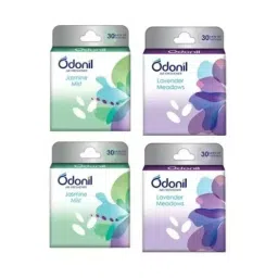 Odonil 2 X Jasmine Mist, 2 X Lavender Odor Air Freshner Blocks (Pack of 4)-13