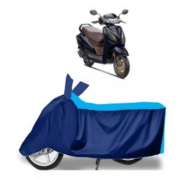 Auto Pearl Two Wheeler Cover for Honda Activa 6G - Cyan, Blue-image-74