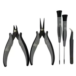 RS PRO 5 Piece ESD Tool Kit with Wallet Model No 2498656-picture-2