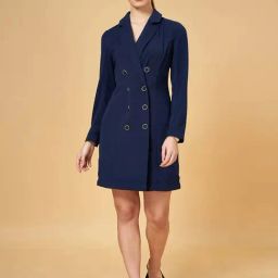 Annabelle by Pantaloons Blue Bodycon Dress-image-12