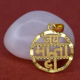 Anshenterpris Gold-Plated Circular Pendants With Chains-3