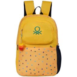 United Colors of Benetton Otis 25L Yellow Backpack-34