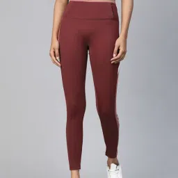 ALCIS Maroon Regular Fit Tights-image-51