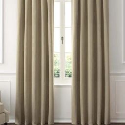 GM Beige Polyester Curtain - Set of 2-40