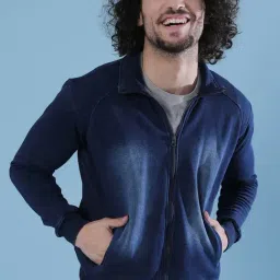 Campus Sutra Denim Blue Full Sleeves Jacket-image-58