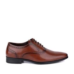 Hydes N Hues Men's Tan Oxford Shoes-image-93