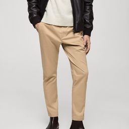 MANGO MAN Tapered Fit Chinos-image-69