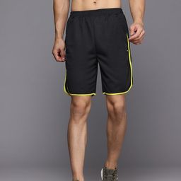 HRX by Hrithik Roshan Men Striped Detail Rapid-Dry Training Shorts-image-93