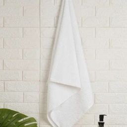 Spaces Genesis White Cotton 400 GSM Bath Towel-87