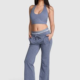 Victoria's Secret PINK Pure Cotton Lightweight Straight-Leg Lounge Flare Pant-image-30