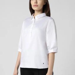 Van Heusen White Cotton Top-image-90