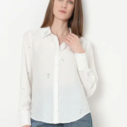 Vero Moda White Embellished Shirt-picture-24