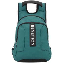 United Colors of Benetton Balsam 30L Bottle Green Laptop Backpack-19