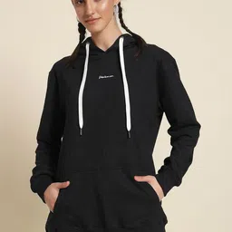 PockMAN Women Solid Hooded Long Sleeves Regular Sweatshirt-picture-44