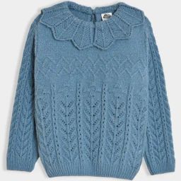 Mi Arcus Girls Blue Sweater-image-61