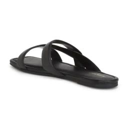 Allen Solly Women's Black Slides image 5