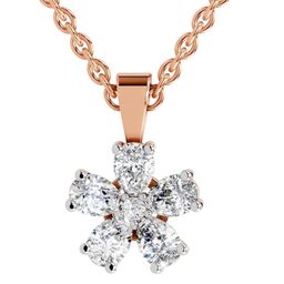 Sparkles Lab Grown Diamond 1.26 Carat Flower Pendant for Women-image-98