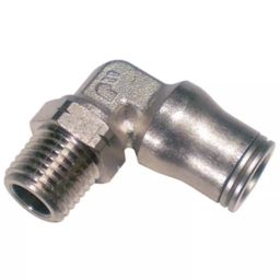 Legris LF3600 Series Elbow Threaded Adaptor R 1/8 Male to Push In 6 mm Threaded-to-Tube Connection Style, 3609 06 10 (Pack of 5 Pcs)-picture-43