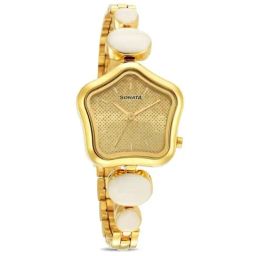 Sonata NS8185YM01 Utsav Analog Watch for Women-image-42
