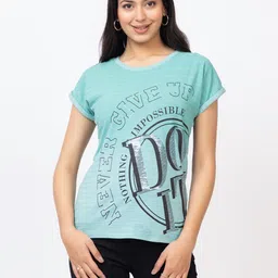 GFO Women Pure Cotton Bio Finish T-shirt-picture-42