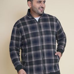 John Pride Men Checked Cotton Sweatshirt-picture-21