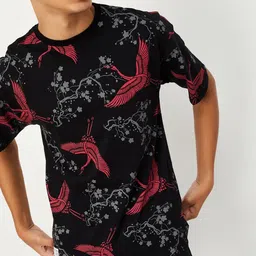 max Boys Printed Polo Collar Pockets T-shirt-image-15
