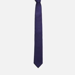 Louis Philippe Purple Textured Tie-image-67