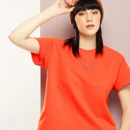 Dillinger Orange Solid T-Shirt-picture-43