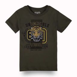 Gini & Jony Boys Green Graphic T-Shirts-image-22