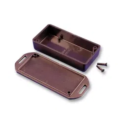 HAMMOND Plastic Enclosures Box, ABS Flanged Black, 1551QFLBK-image-28