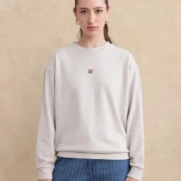 RAREISM Grey Polyester Solid Long Sleeves Sweatshirt-image-48