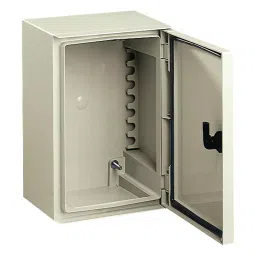 SCHNEIDER ELECTRIC Plastic Enclosures ENCLOSURE W/DOOR, WALL MNT, ABS/PC, GRY, NSYPLM32G-image-81