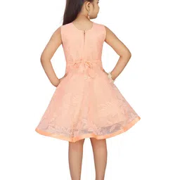 BAESD Print Net Fit & Flare Dress image 5