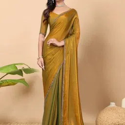 Parampara Ethnic Beads and Stones Detail Pure Silk Saree-picture-43