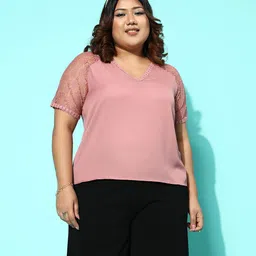 CURVE BY KASSUALLY Plus Size Top image 3
