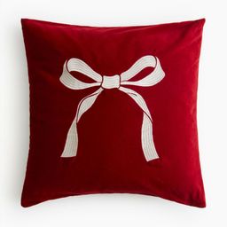 H&M Red Velvet Cushion Cover-picture-39