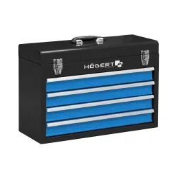 Hogert Technik 4 Drawers 520 mm Cantilever Tool Box, HT7G075-25
